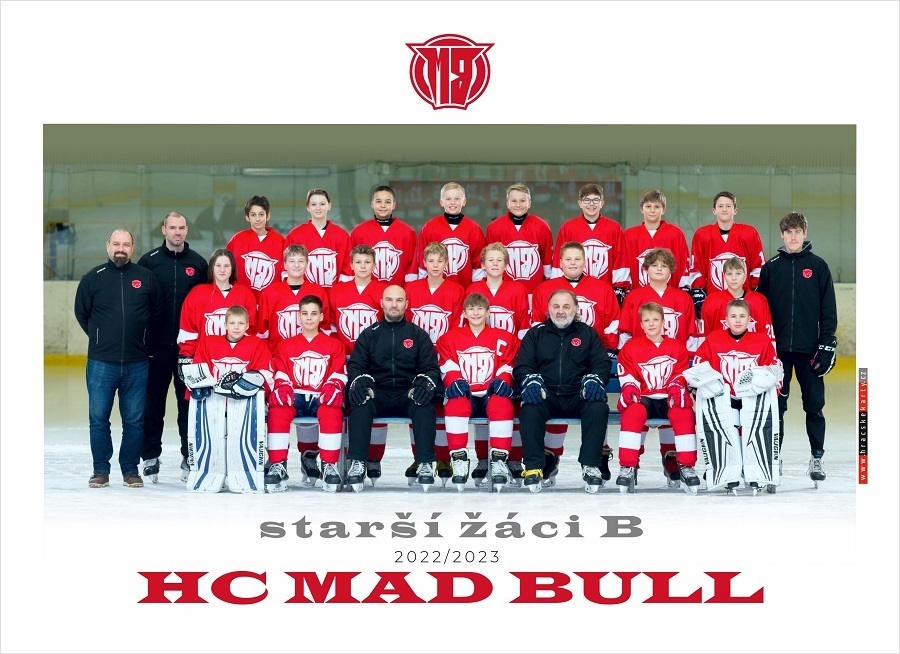 HC MAD BULL Z.s. | Soupiska | U14 - SŽB: Liga Starších žáků "B" 2022 - 2023